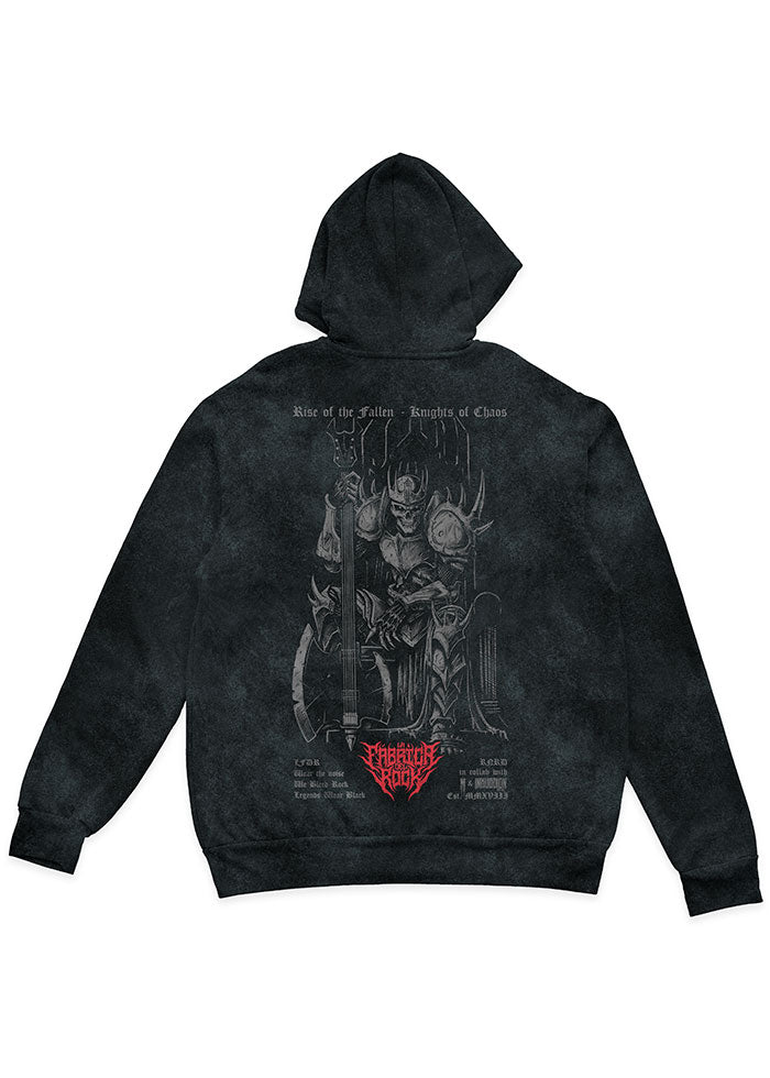 HOODIE ACIDWASH THE KING - ROTF