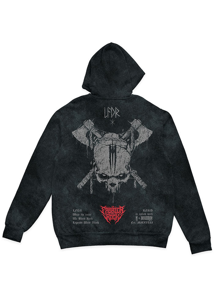 HOODIE ACIDWASH THE VIKING - ROTF