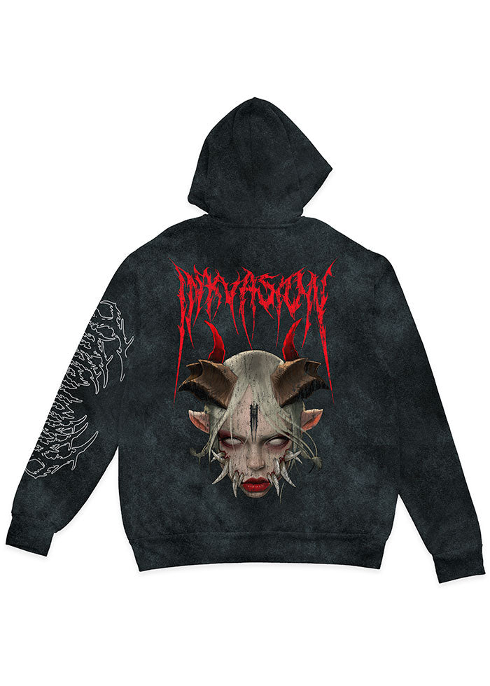 HOODIE NEGRO PEQUEÑA SUCCUBUS