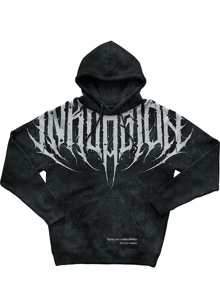 HOODIE BLACK LETTER ART CO.
