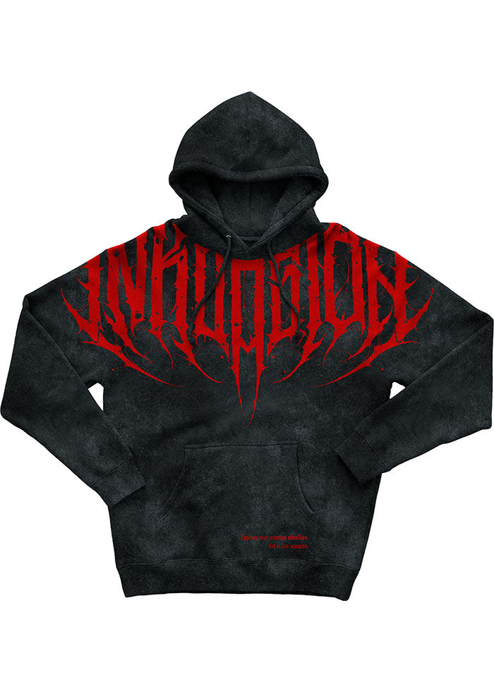 HOODIE BLACK LETTER ART CO.