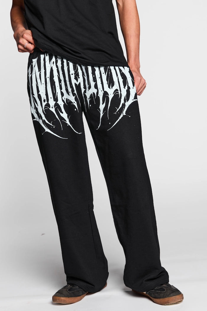 PANTALON JOGGER RECTO BLACK LETTER 01