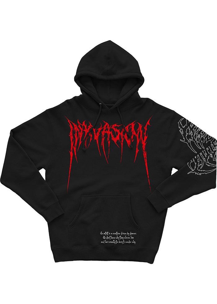 HOODIE NEGRO PEQUEÑA SUCCUBUS