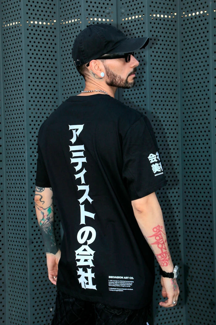 POLERA INKVASION ART CO. JAPO STYLE