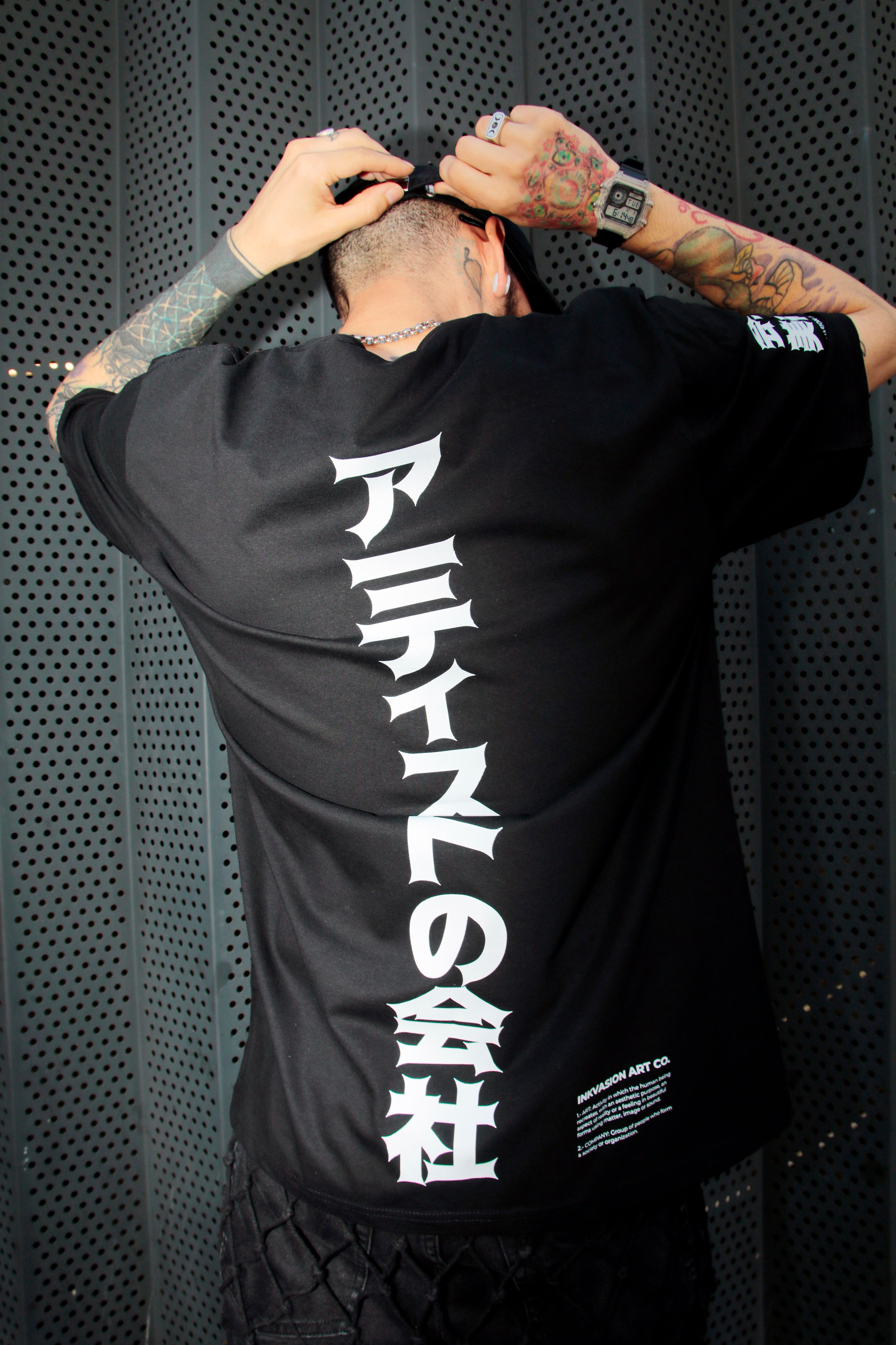 POLERA INKVASION ART CO. JAPO STYLE
