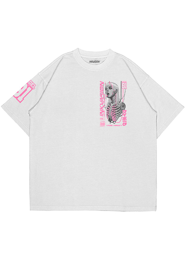 POLERA PINK THREAT