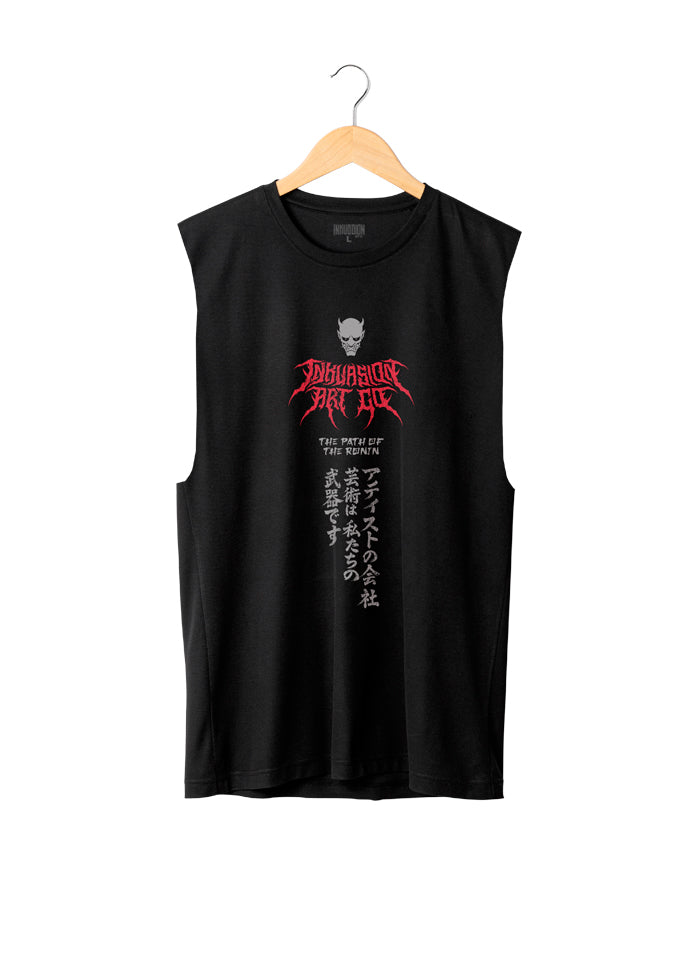 POLERA SIN MANGAS KANJI 01 - PATH OF THE RONIN