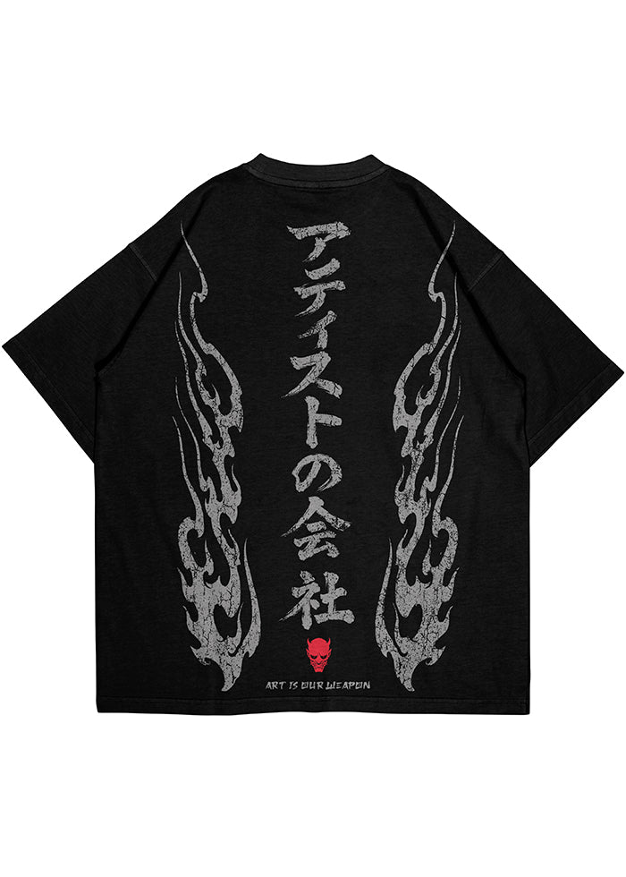 POLERA KANJI 01 - PATH OF THE RONIN