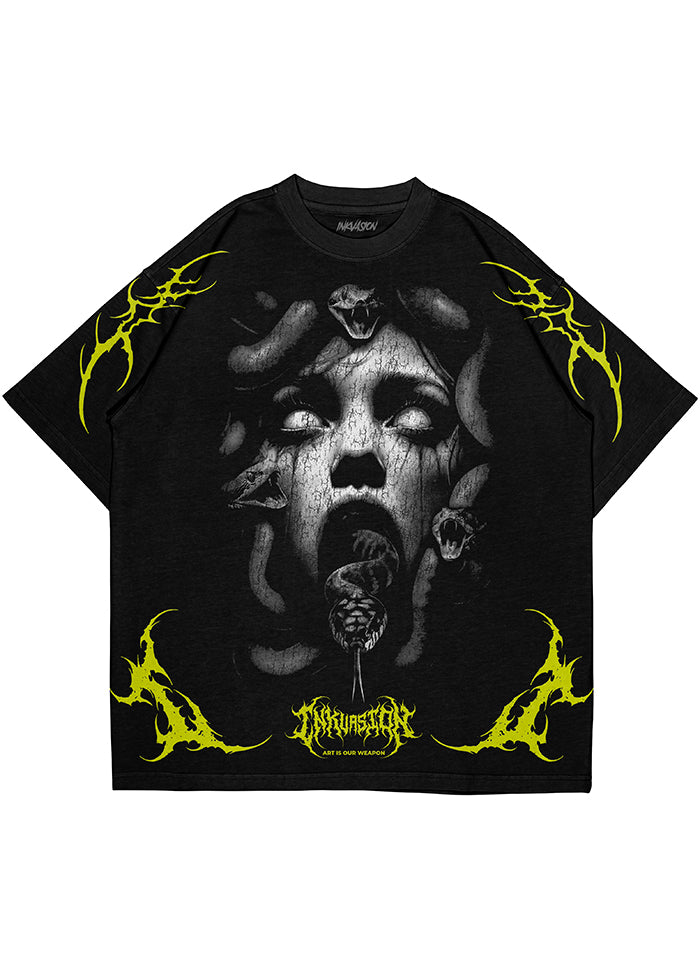 POLERA NEGRA MEDUSA