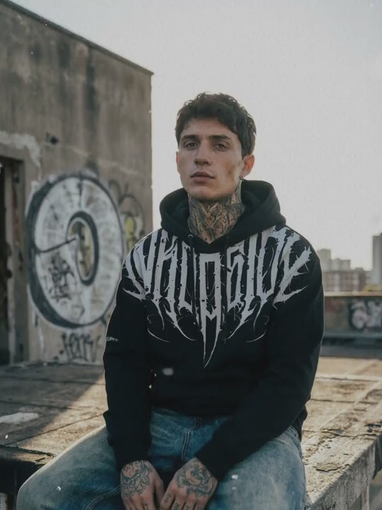 HOODIE BLACK LETTER
